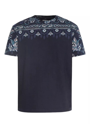 ETRO paisley-print short-sleeved T-shirt - Blue