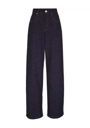 Brunello Cucinelli five-pocket denim jeans - Blue