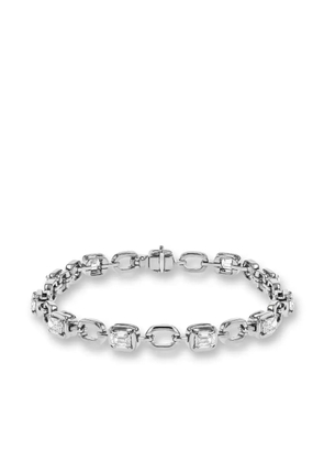 Pragnell 18kt white gold Skimming Stone diamond bracelet - Silver