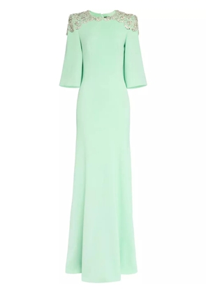 Jenny Packham Daza gown - Green