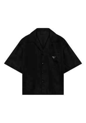 Prada triangle-logo shirt - Black