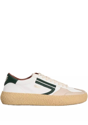 Puraai stripe lace-up sneakers - White