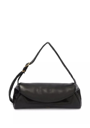 Jil Sander large Cannolo padded shoulder bag - Black