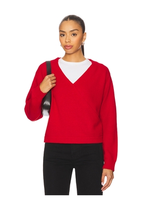 LNA Amira Sweater in Red. Size L. Also in M, S, XL, XS.