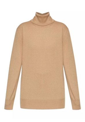 Jil Sander turtleneck wool jumper - Neutrals