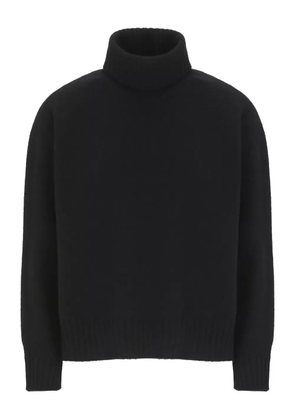 Vanisè high-neck long-sleeves sweater - Black