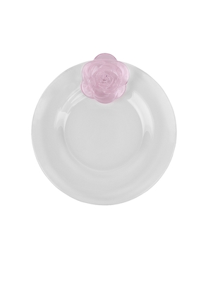 Lepel Club Rose Plate in Neutral.