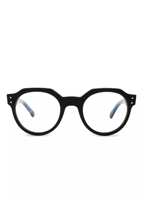 Kador PREMIUM 14 round-frame glasses - Black