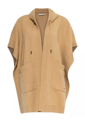 Burberry hooded pocket cape - Neutrals