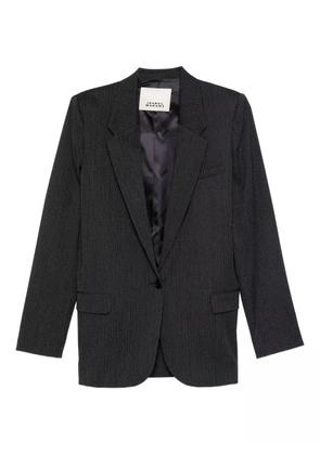 ISABEL MARANT pinstripe single-breasted blazer - Blue