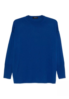 Aragona fine-knit jumper - Blue