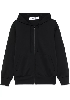 Comme Des Garçons Play signature heart-patch hoodie - Black
