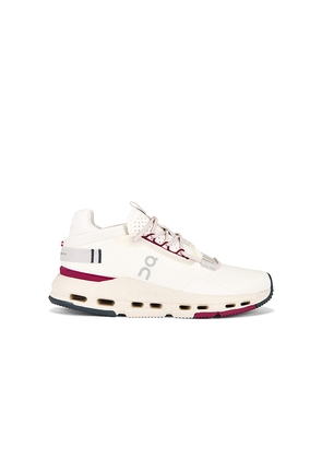 On Cloudnova 2 Sneaker in Ivory. Size 10. Also in 10.5, 9, 9.5.