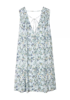 Zadig&Voltaire Rimatis mini dress - Blue