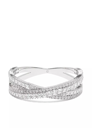 Swarovski Hyperbola cuff bracelet - White