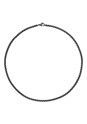 David Yurman Box Chain necklace (4mm) - Black