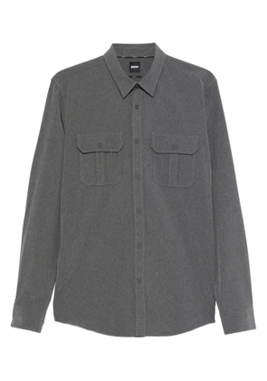 BOSS point-collar shirt - Grey
