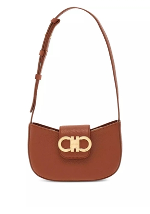 Ferragamo Double Gancini mini bag - Brown