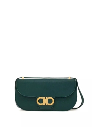 Ferragamo Double Gancini cross body bag - Green