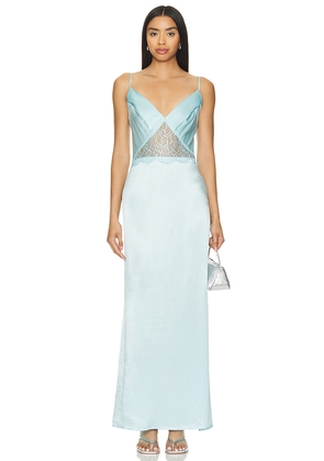 SNDYS x REVOLVE Halliwel Maxi Dress in Baby Blue. Size M. Also in XL.