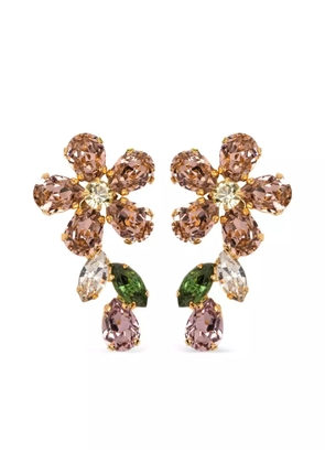 Jennifer Behr Odelia flower earrings - Gold
