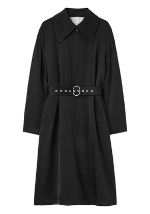 Jil Sander belted trench coat - Black