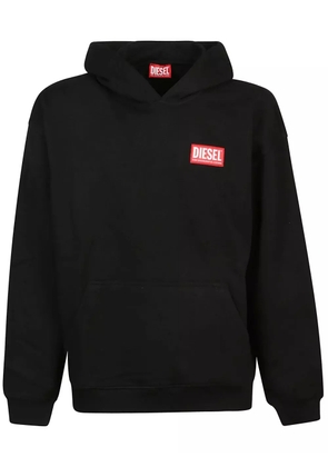 Diesel S-Boxt-Hood-Lab hoodie - Black