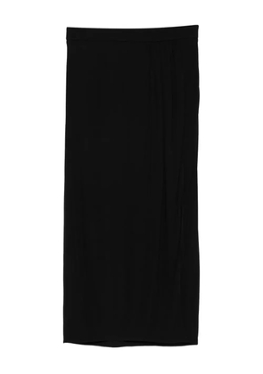 TOM FORD draped midi skirt - Black
