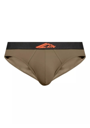 DSQUARED2 logo-detail briefs - Green