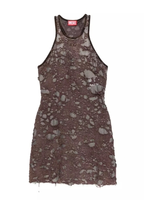 Diesel distressed dress - Brown