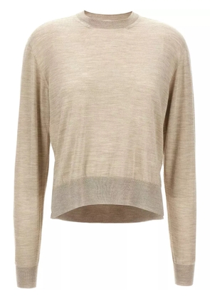 Jil Sander asymmetrical sweater - Neutrals