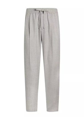 Dolce & Gabbana pleated drawstring trousers - Grey