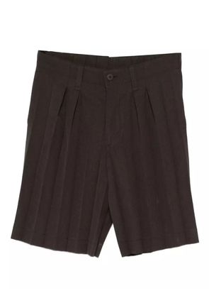 Homme Plissé Issey Miyake pleated shorts - Brown