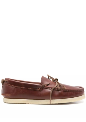 Clarks Originals Godney boat shoes - Brown