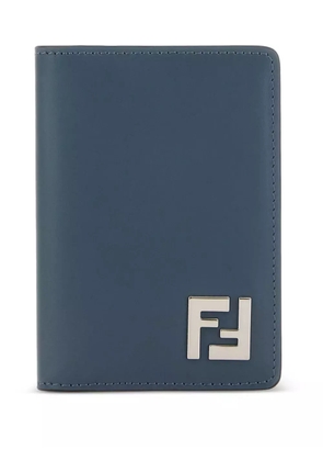 FENDI Zucca-pattern cardholder - Blue