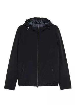 Herno hooded zip-front jacket - Blue