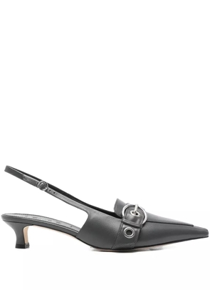 Aeyde 40mm Davina pumps - Grey