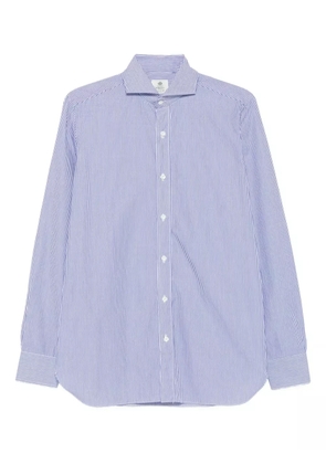 Borrelli striped cotton shirt - Blue