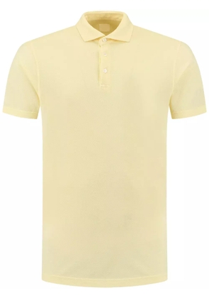Fedeli knitted polo shirt - Yellow