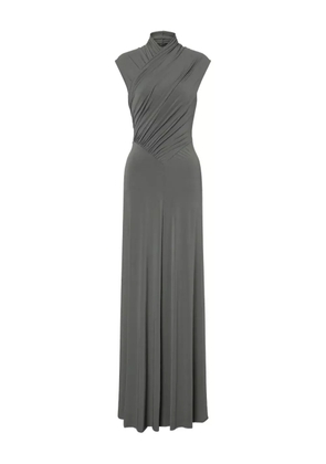 Alberta Ferretti stretch long dress - Grey