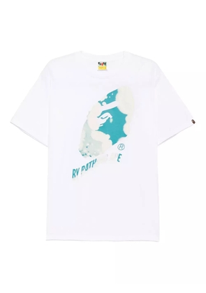 A BATHING APE® graphic-printed T-shirt - White