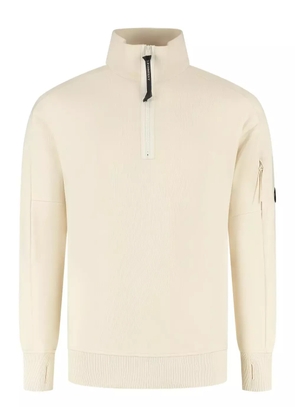 C.P. Company zip-up high-neck sweatshirt - Neutrals