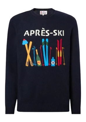 MC2 Saint Barth Après-Ski graphic sweater - Blue