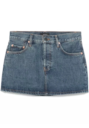 WARDROBE.NYC Micro mini skirt - Blue