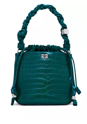 GANNI Bou bucket bag - Green