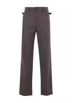 Namacheko Attila houndstooth-pattern trousers - Grey