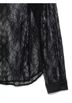ALESSANDRO LEGORA lace blouse - Black