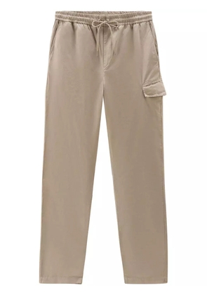 Woolrich straight-leg cargo trousers - Neutrals