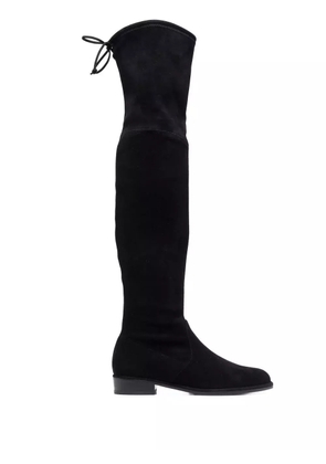 Stuart Weitzman tie-fastened thigh high boots - Black