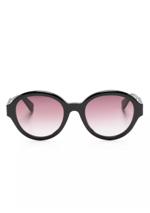 Chloé Eyewear gradient-lenses round-frame sunglasses - Black